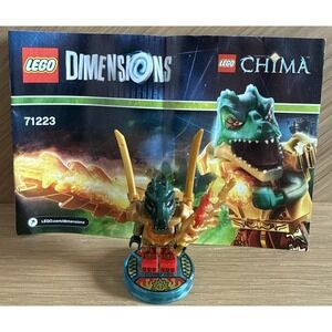 LEGO DIMENSIONS CHIMA Cragger 71223 (Figure & Tag‎ Base Only) FREE SHIPPING